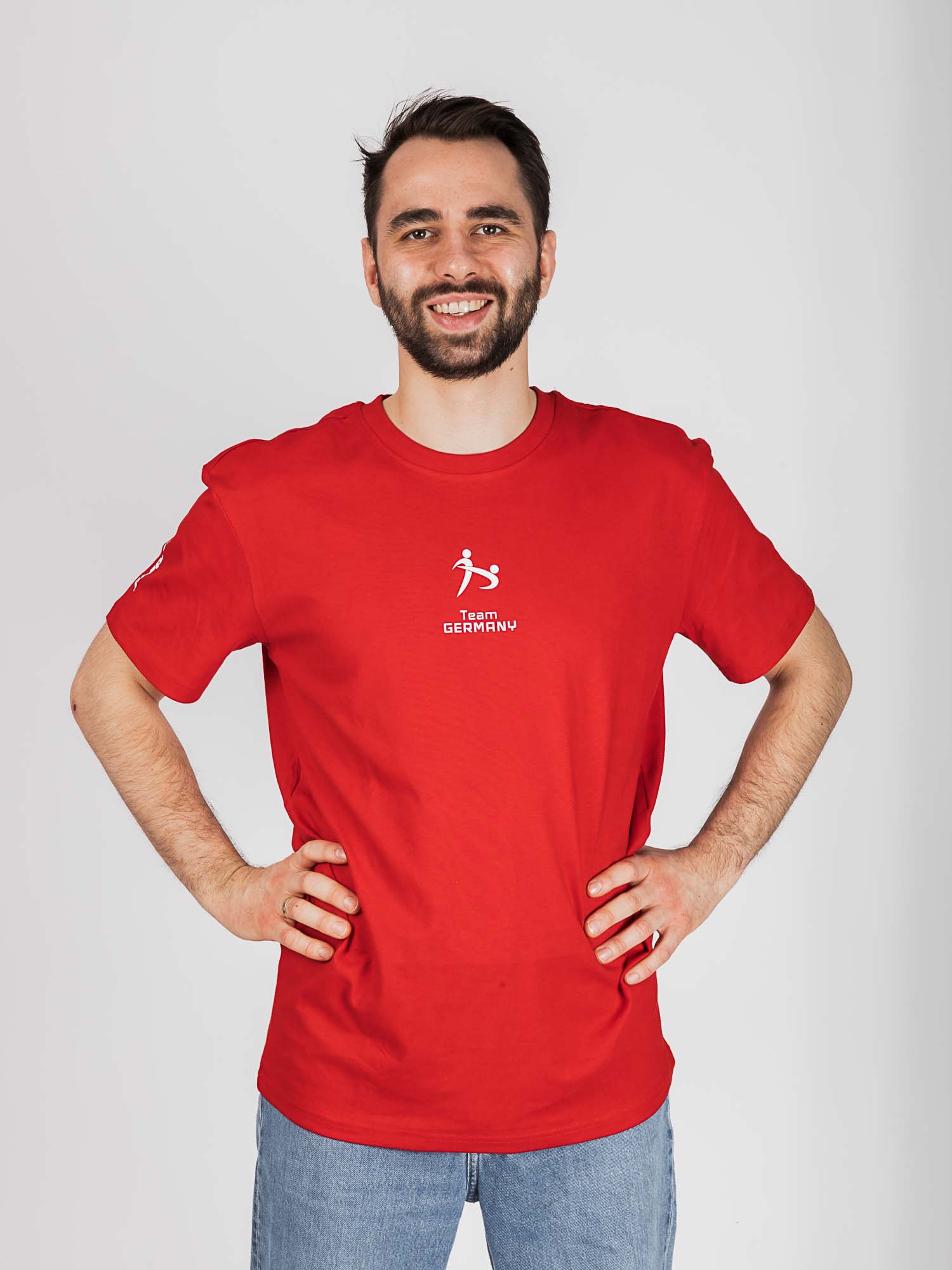 Team DJJV Oversized Shirt city red