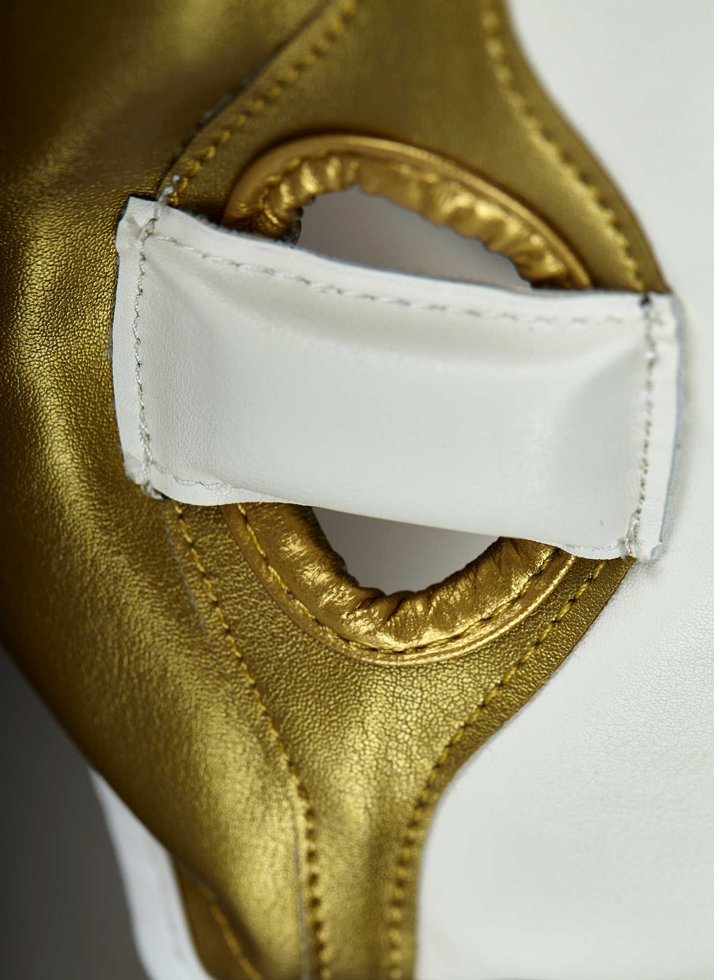 adidas Speed Pro Kopfschutz white/gold Kaktus-Leder, ADISPD350HG