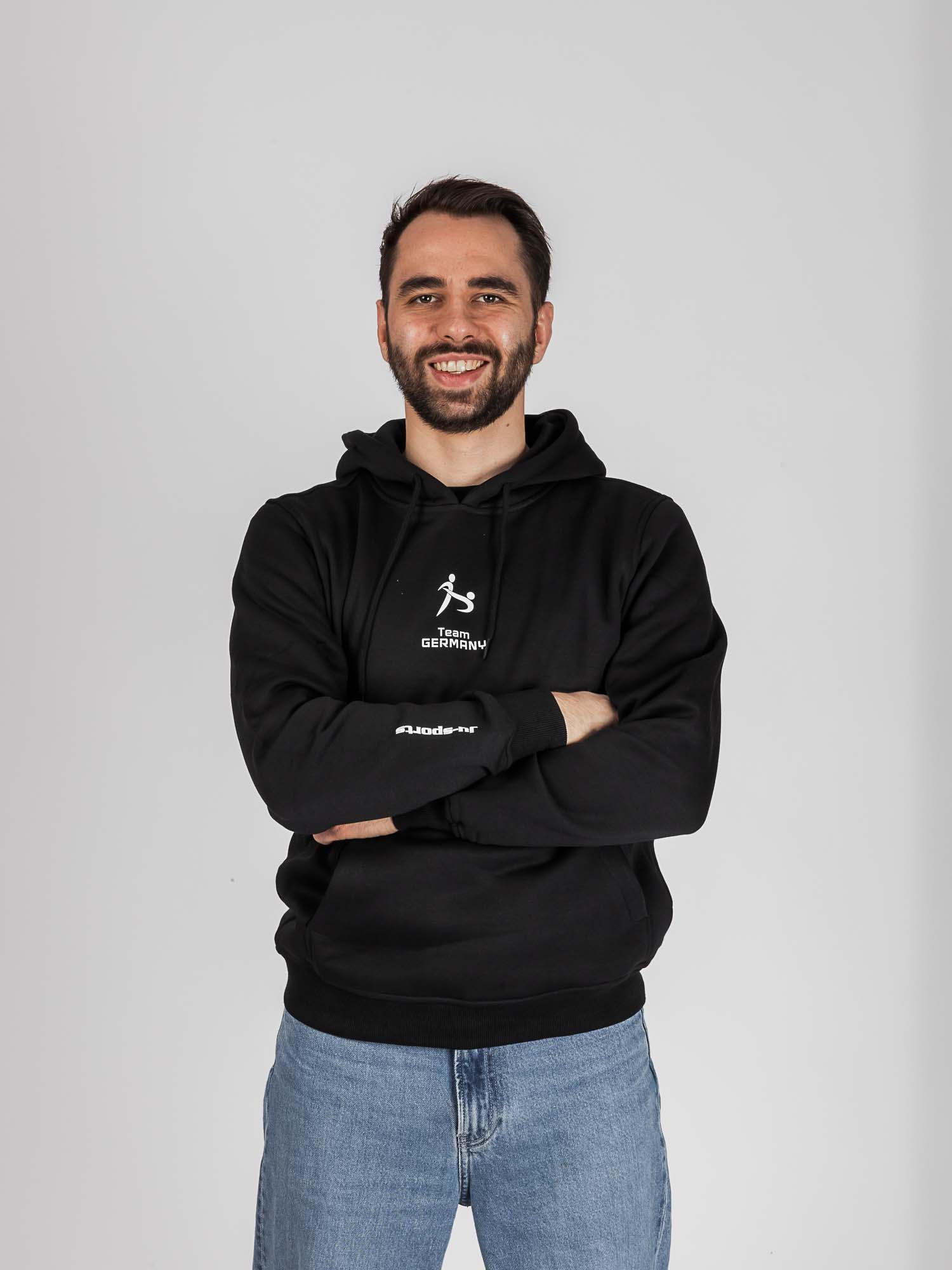 Team DJJV Hoodie black