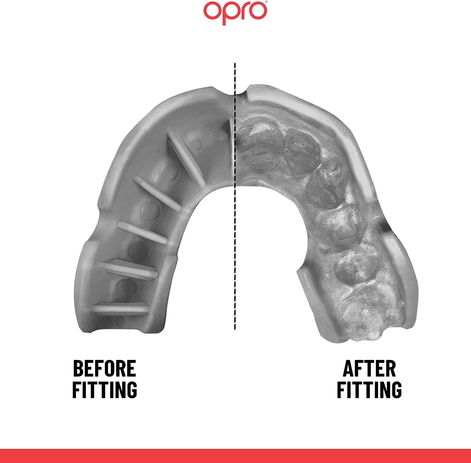 OPRO Zahnschutz Silver Senior GEN5  - Grillz black/silver