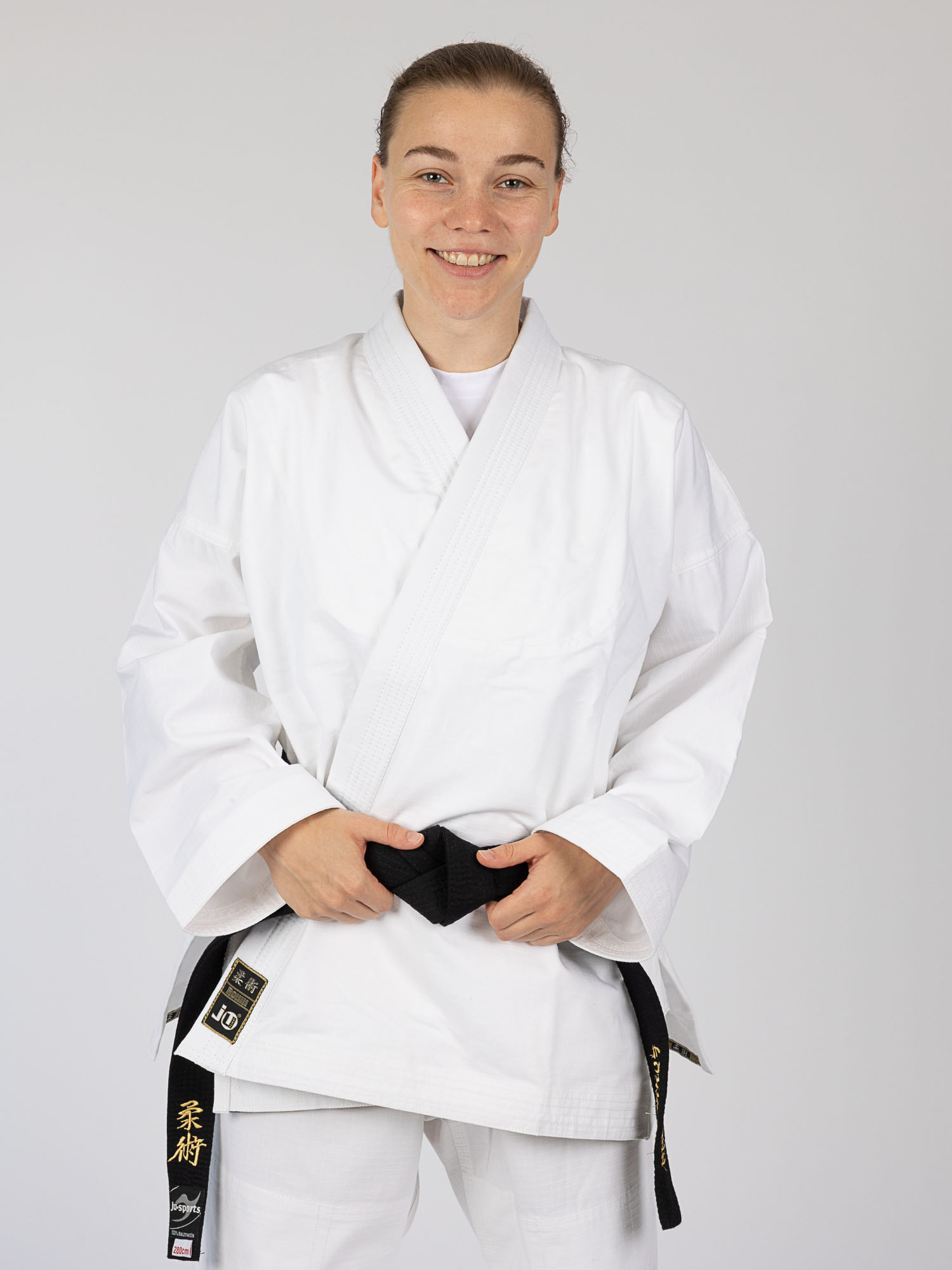 Judo-Gi, Kampfkunst-Gi, weißer Gi, Judoanzug, Schwarzgürtel-Teil