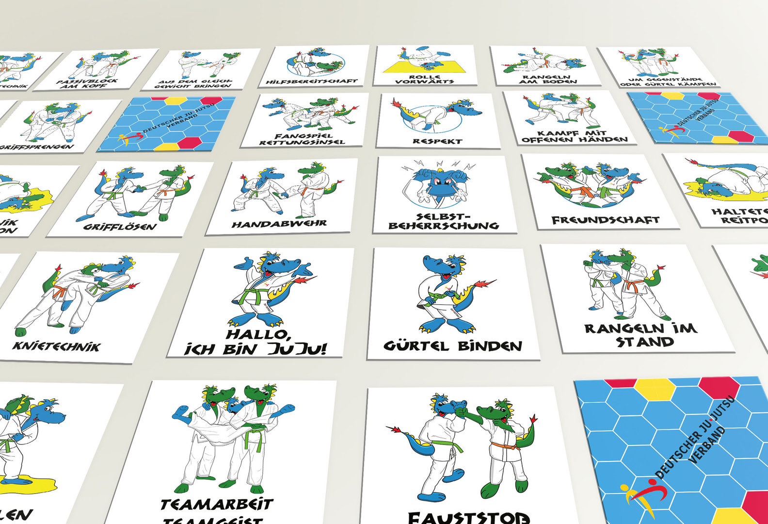 JuJury Merkspiel für Ju-Jutsuka