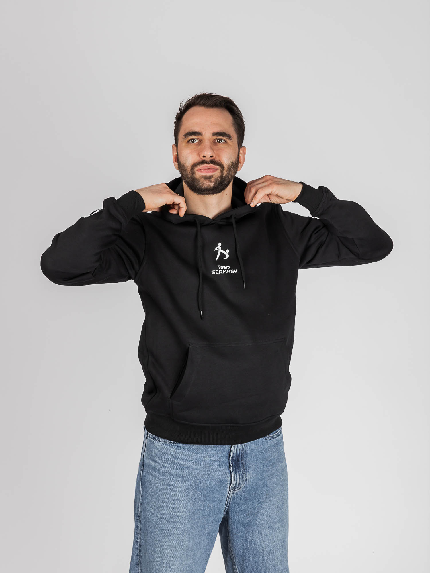 Team DJJV Hoodie black