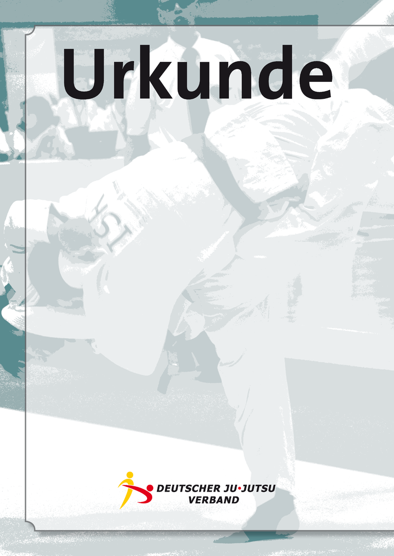 Urkunde zum selbst bedrucken [Motiv 1]